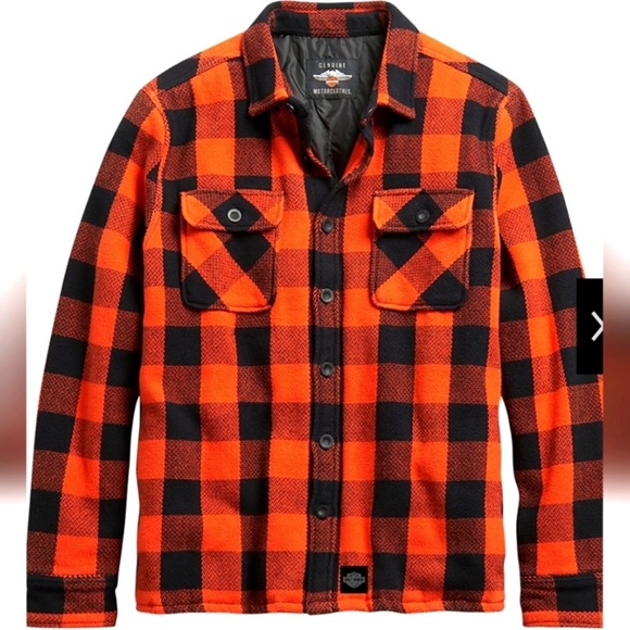 Harley-Davidson Other - Harley Davidson flannel jacket NWT